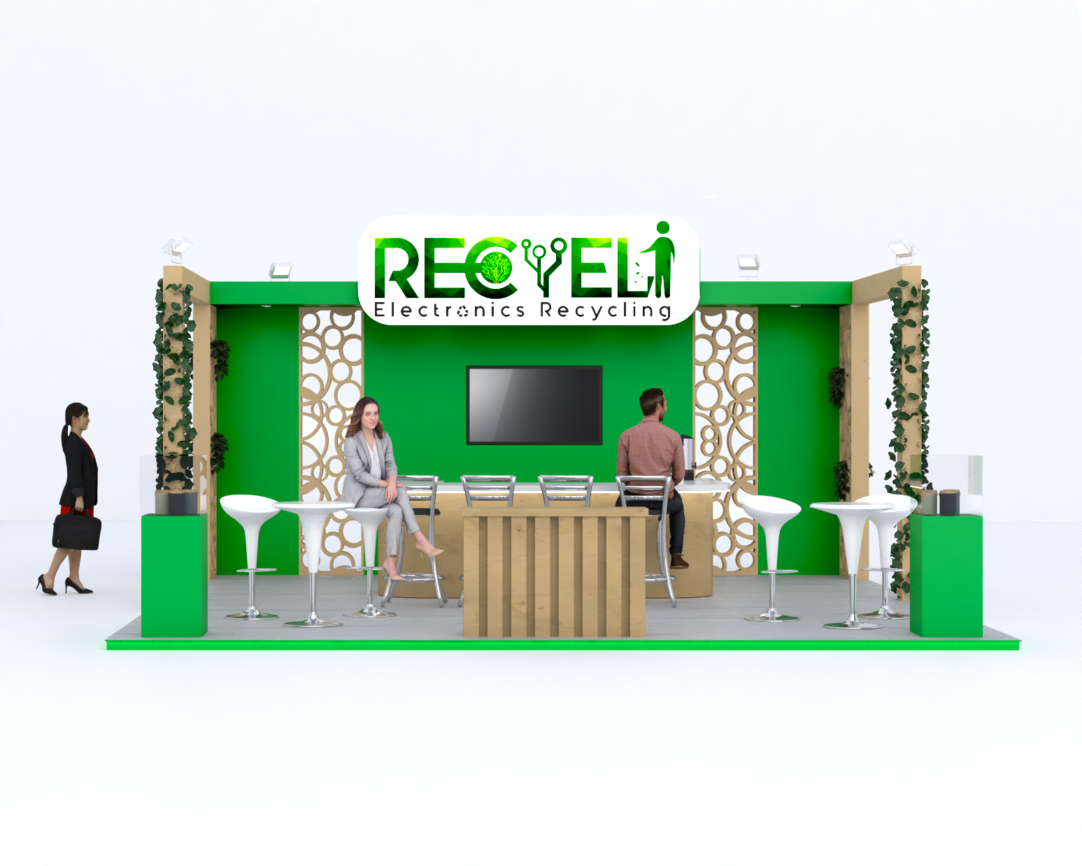 Renderización de Stand